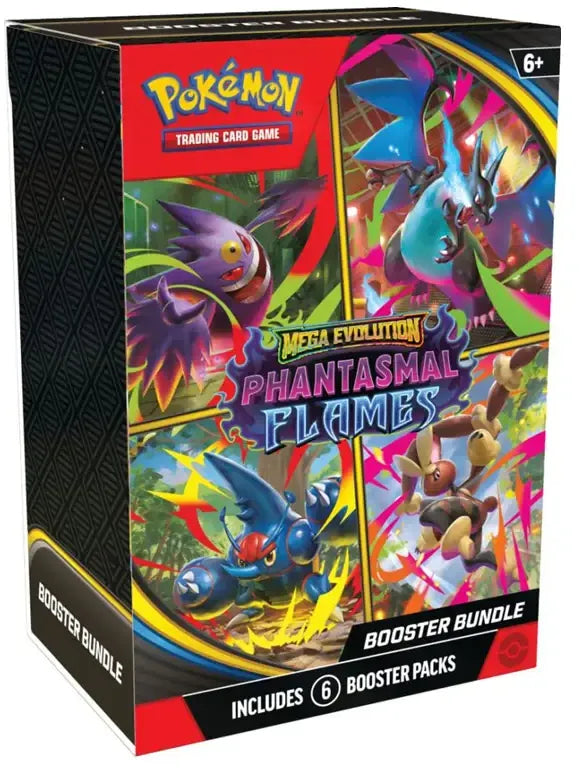 Pokémon: Mega Evolution - Phantasmal Flames Booster Bundle